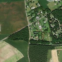 Melvins Crossroads Delaware High Resolution Satellite Map