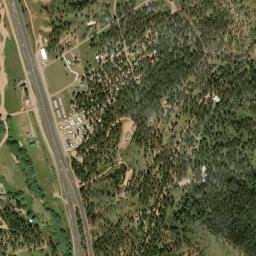 Crystola Colorado High Resolution Satellite Map