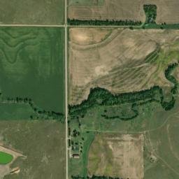 6282 N Brookville Rd Tescott KS High Resolution Satellite Map