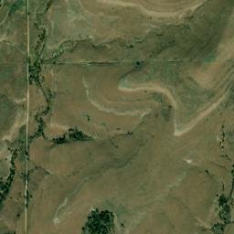Wabaunsee County map(satellite map)