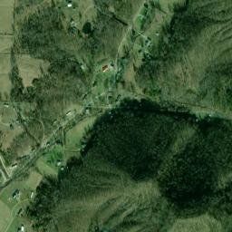 Cockrell Run Ohio High Resolution Satellite Map