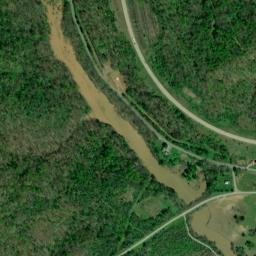 Great Bend Ohio High Resolution Satellite Map