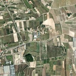 Benigànim map(satellite map)