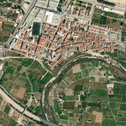 Real de Gandía map(satellite map)
