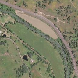 Dawes California High Resolution Satellite Map