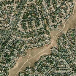 7650 Downywood Court, Colorado Springs High Resolution Satellite Map