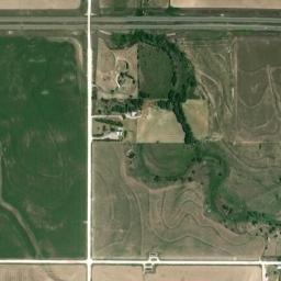 US-40 Ellis Kansas High Resolution Satellite Map