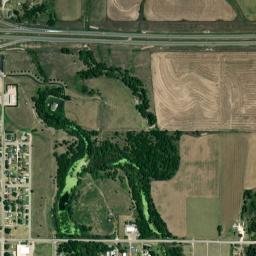 Interstate 70, Ellis, KS 67637, USA High Resolution Satellite Map