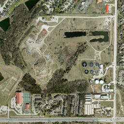 5000 Clinton Parkway Lawrence KS 66047 High Resolution Satellite Map