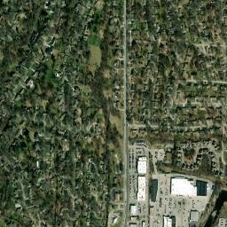 1020 West 103rd Street, Watts Mill Plaza High Resolution Satellite Map