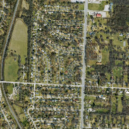 6808 East 98th Terrace, Kansas City, MO High Resolution Satellite Map