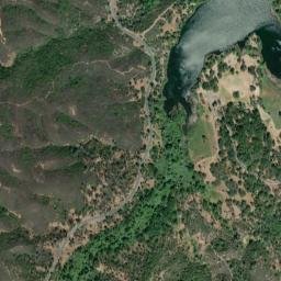 Highland Springs California High Resolution Satellite Map