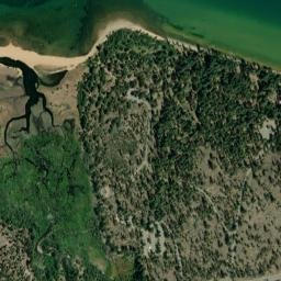 Kiva Beach California High Resolution Satellite Map