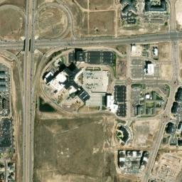 7353 Sisters Grove Colorado Springs High Resolution Satellite Map