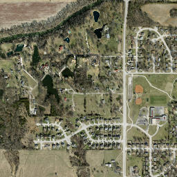 1116-1120 West 13th Lane, Eudora, KS High Resolution Satellite Map