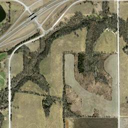 1346 East 2350 Road, Eudora, KS 66025 High Resolution Satellite Map