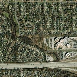 W 103rd St Overland Park KS 66215 Satellite Map