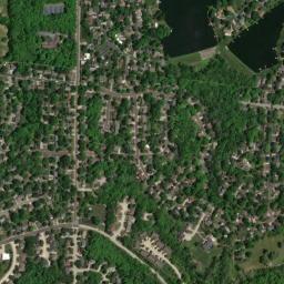 Satellite view of A. L. Gustin Golf Course