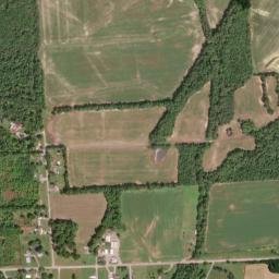 Brown County map(satellite map)