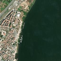 Alhandra map(satellite map)
