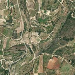 Llutxent map(satellite map)