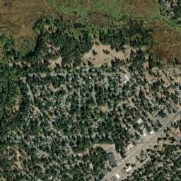 South Lake Tahoe map(satellite map)