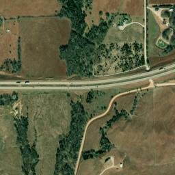 Interstate 70, Abilene, KS 67410, USA High Resolution Satellite Map