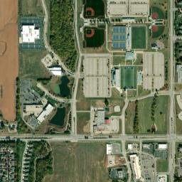 21498 College Boulevard, Olathe, KS 66061 High Resolution Satellite Map