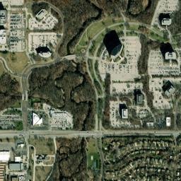 9356-9398 Indian Creek Parkway Overland Park KS High Resolution Satellite Map