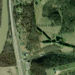 Clifford Ohio High Resolution Satellite Map