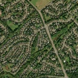 Oak Hill map(satellite map)