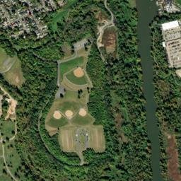 Colmar Manor map(satellite map)
