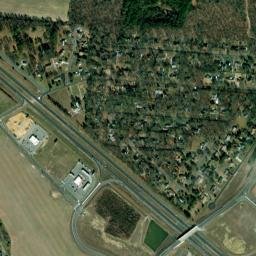 Woods Haven Delaware High Resolution Satellite Map