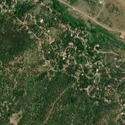 Chipita Park Colorado High Resolution Satellite Map