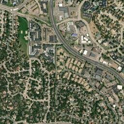 6244 Twin Oaks Dr Colorado Springs Satellite Map