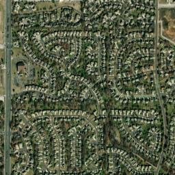 11604 Flint St Overland Park KS High Resolution Satellite Map