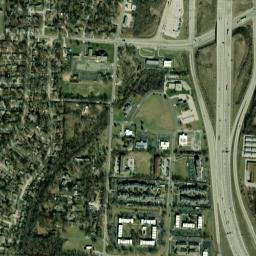 5535 East Red Bridge Road, Kansas City, MO High Resolution Satellite Map