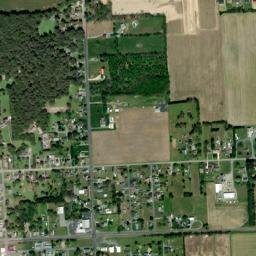 Houston Delaware High Resolution Satellite Map