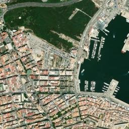 Ibiza map(satellite map)