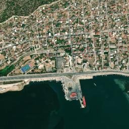 Stylída map(satellite map)