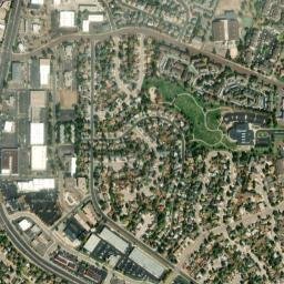 5498 Escondido Ct Colorado Springs High Resolution Satellite Map