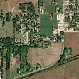 307 South Van Buren Street, Abilene, KS High Resolution Satellite Map