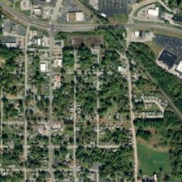 Upper Alton map(satellite map)