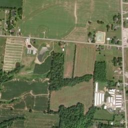 Wahlsburg Ohio High Resolution Satellite Map