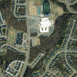 Satellite view of South Riding Golf CLub