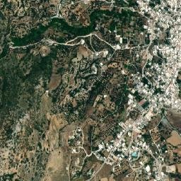 Skýros map(satellite map)