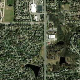 848-1160 West 125 Terrace, Kansas City High Resolution Satellite Map