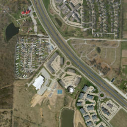 4023-4317 Ponderosa Street, Columbia, MO High Resolution Satellite Map