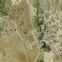 Magacela map(satellite map)