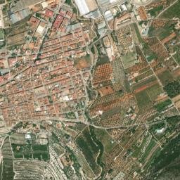 Vallada map(satellite map)